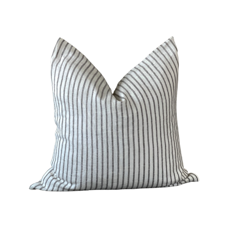 STRIPED LINEN PILLOW COVER | BLVG COLLECTION