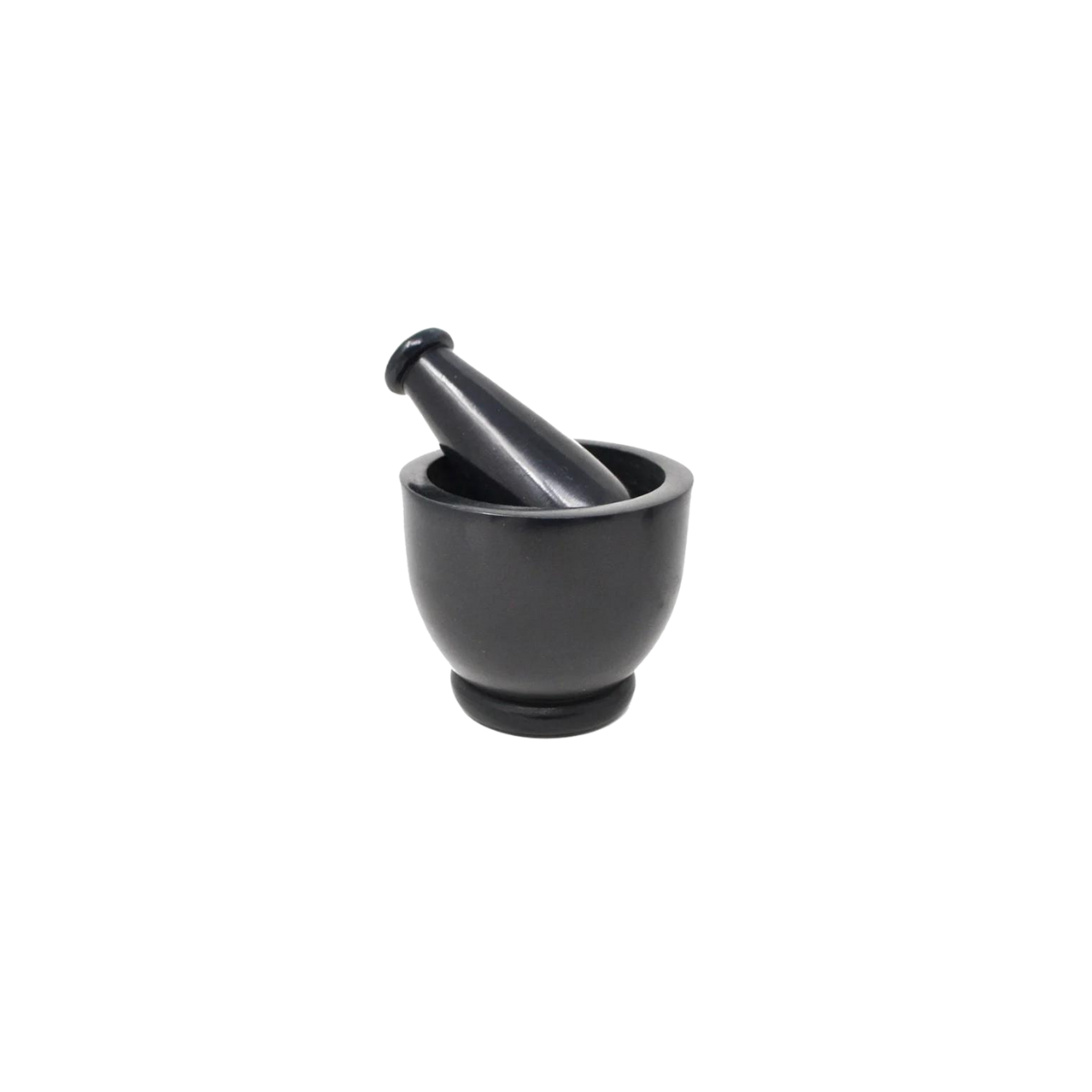 PESTLE + MORTAR STEATITE BLACK Emily Michelle Home