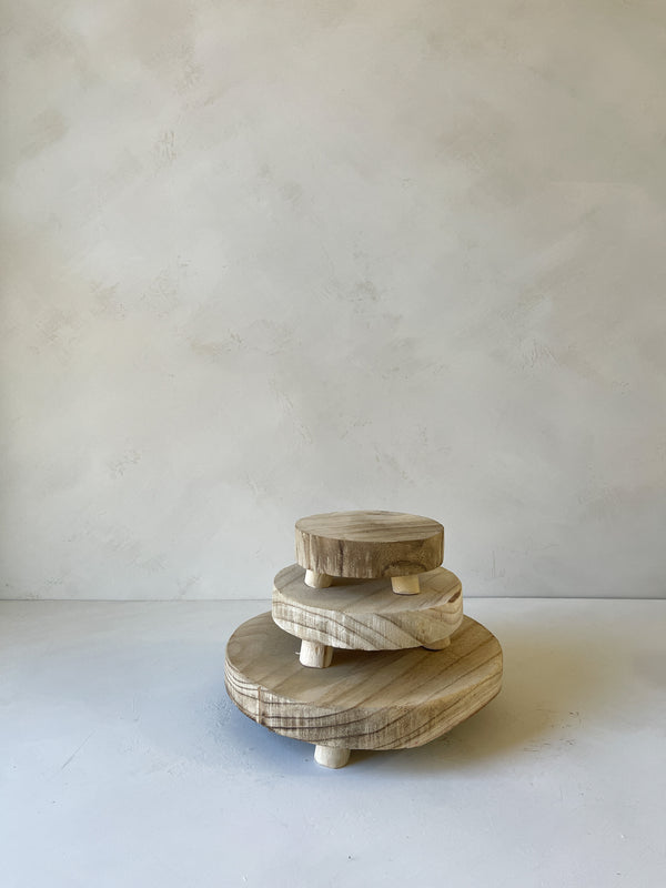 NATURAL WOOD RISER