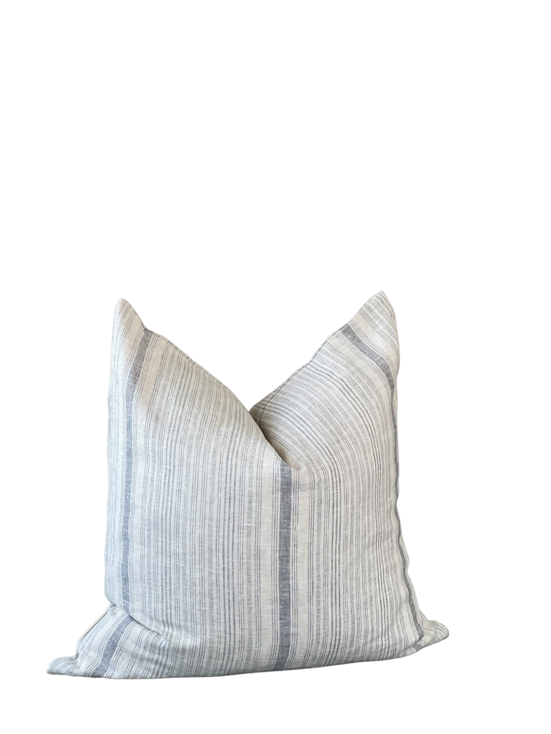 STRIPED LINEN PILLOW COVER II | BLVG COLLECTION