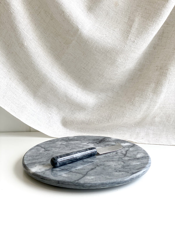 MARBLE CHEESE BOARD | GREY