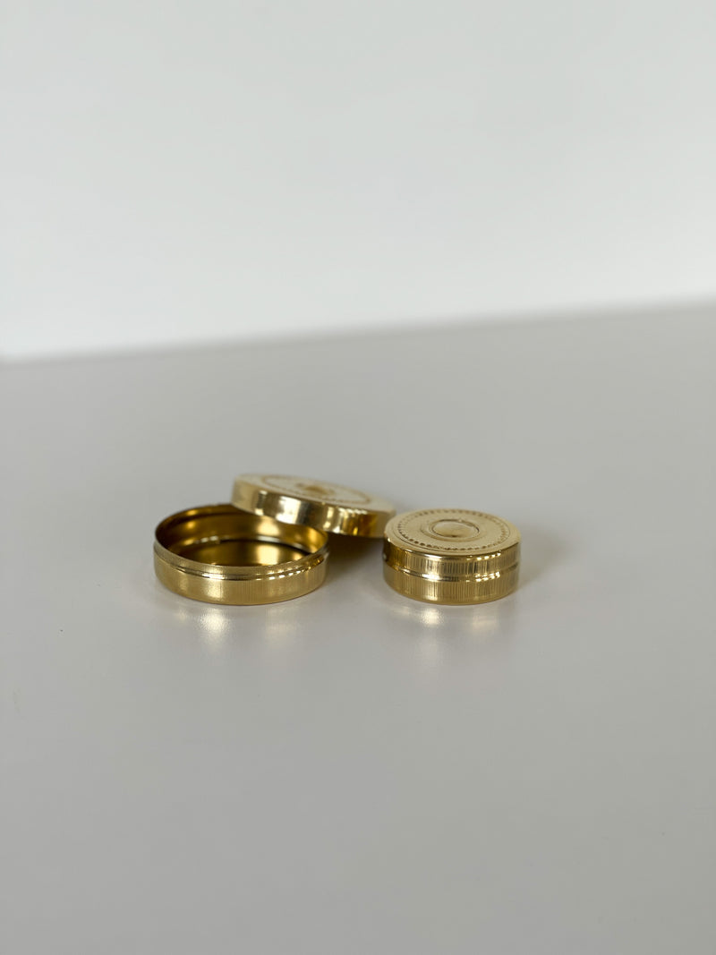 MINI BRASS STORAGE | S/2