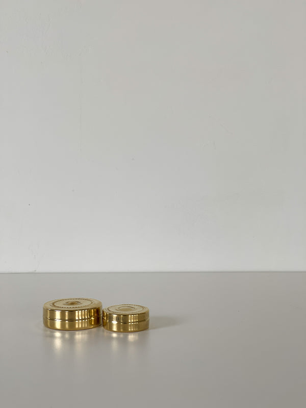 MINI BRASS STORAGE | S/2