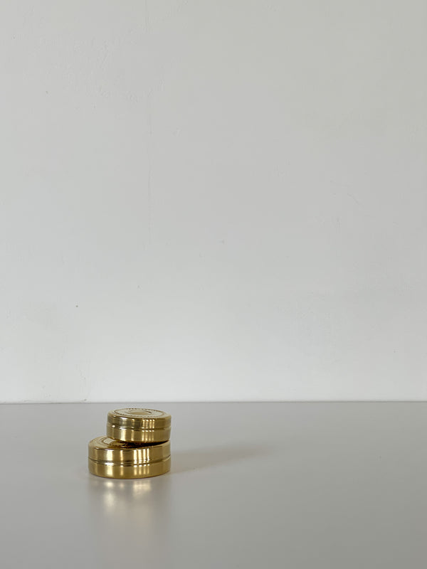 MINI BRASS STORAGE | S/2